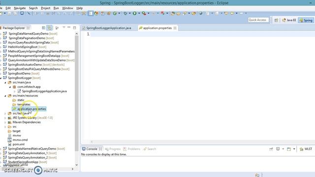 36.Default Logging Configuration in Spring Boot смотреть онлайн