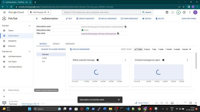 What is Pub Sub FULL DEMO in Google Cloud Platform in Hindi | google cloud platform tutorial смотреть онлайн