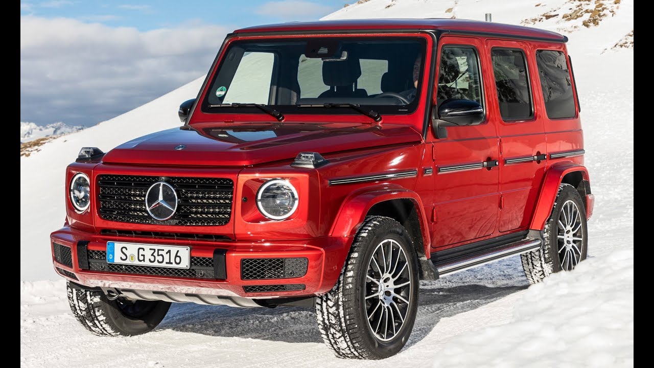 Mercedes G-Class G 350d 4MATIC Snow Driving, дизайн и интерьер 2019 года. смотреть онлайн