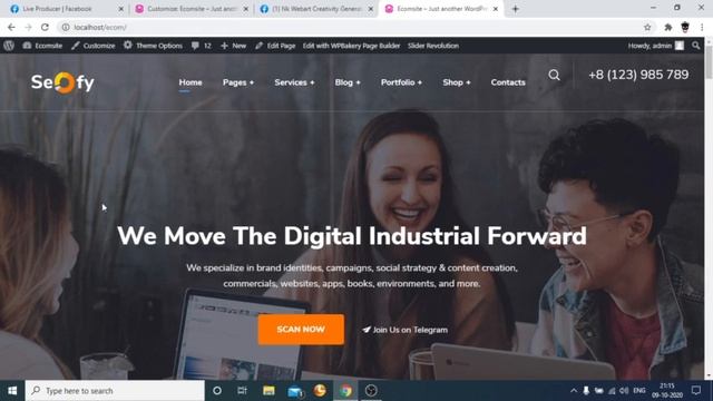 Seofy - Digital & Marketing WordPress Theme смотреть онлайн
