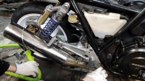 Как прокачать тормоза Honda cb 400