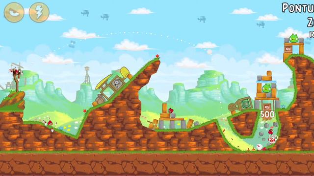 Angry Birds - Gameplay "Red's Mighty Feathers" смотреть онлайн