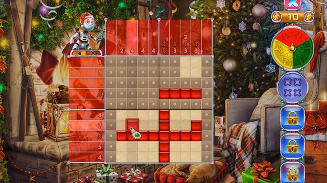 Rainbow Mosaics 16: Helper New Year - Gameplay смотреть онлайн