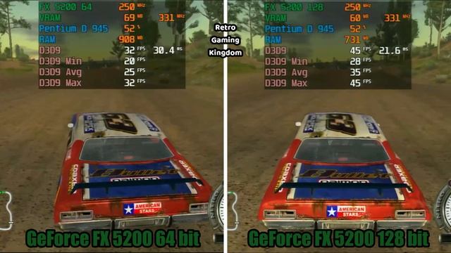 GeForce FX 5200 64 bit vs 128 bit - 64 bit vs 128 bit graphics card Test In 13 Games (Capture Card) смотреть онлайн