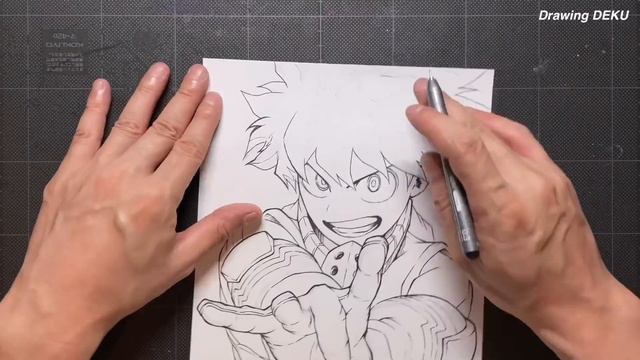 【ヒロアカ】デク 描いてみた 僕のヒーローアカデミア | Drawing DEKU | copic | My Hero Academia смотреть онлайн