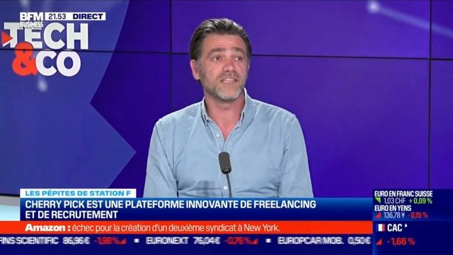 Cherry Pick x BFM Business, rubrique Tech & Co : Les Pépites de la Station F смотреть онлайн