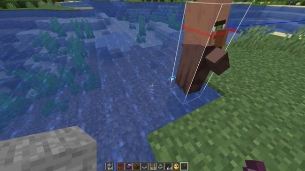 Easy way to move / transport villagers - Minecraft tutorial - Java edition