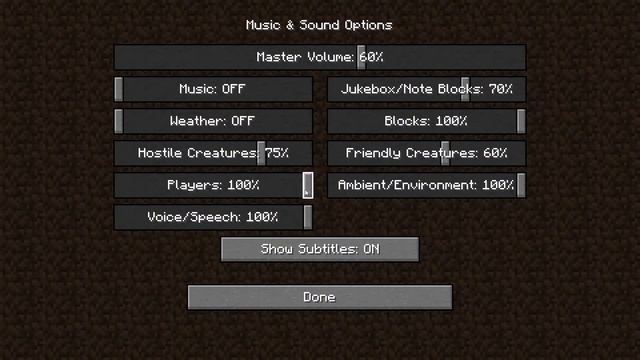 How To Turn Player Sounds On & Off In Minecraft! - How To Enable/Disable Player Sounds In Minecraft