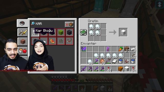 KARDAN ADAM YAPTIK !! 😱 MİNECRAFT 74.Bölüm смотреть онлайн