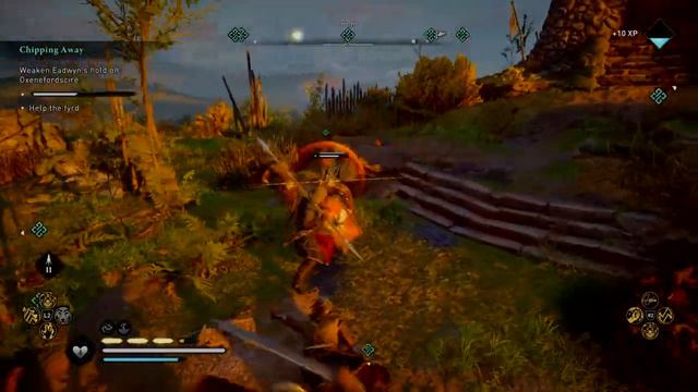 AC Valhalla Thaerelea Ruins Battle- Chipping Away Quest Line, Oxenefordscire смотреть онлайн