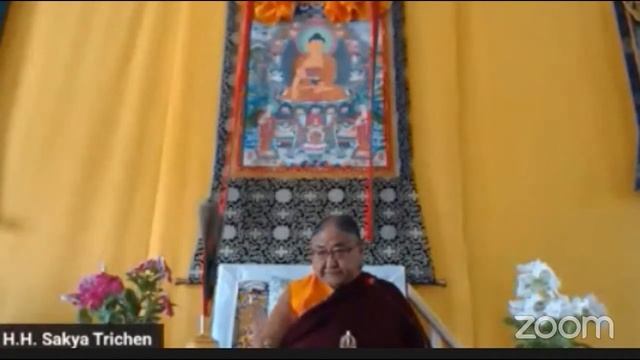 Прибежище, обеты бодхисаттвы. Е.С. Сакья Тричен. 1 августа 2023 смотреть онлайн