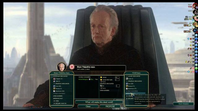 Let's play Civilization V: A Star Wars Story. Episode 15 смотреть онлайн