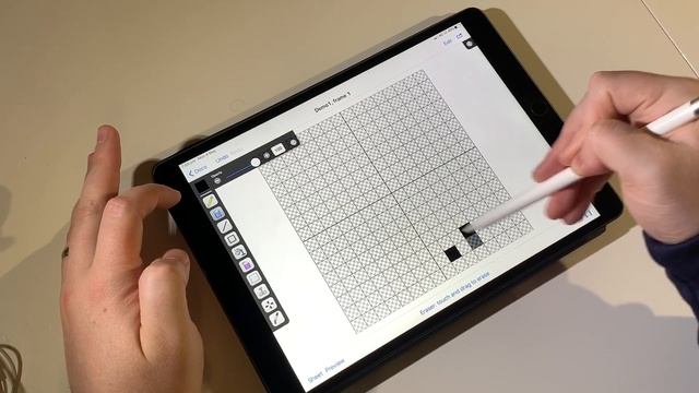 iPad pixel art drawing app [Tutorial] смотреть онлайн