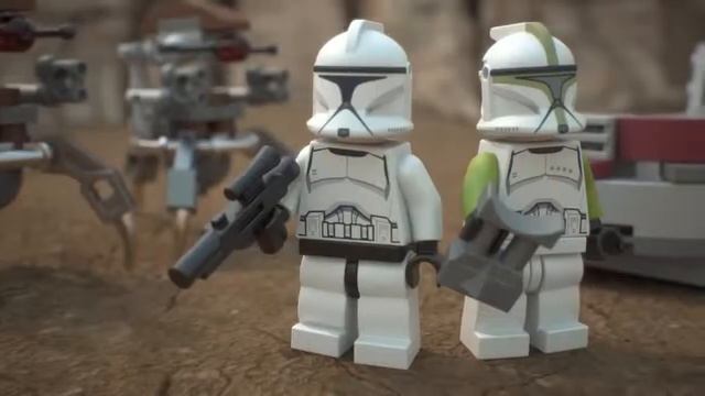 Конструктор LEGO Штурмовики-клоны против Дроидеков смотреть онлайн
