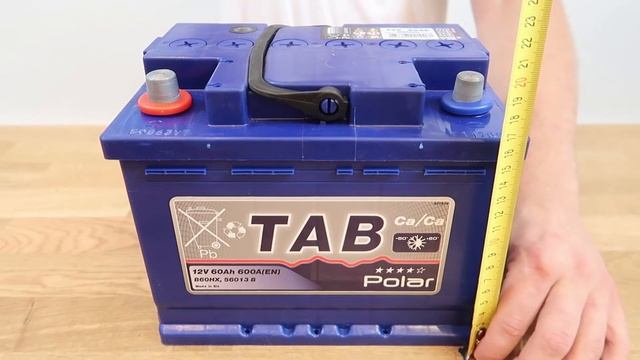 Автомобильный аккумулятор TAB POLAR 60L: обзор аккумулятора смотреть онлайн