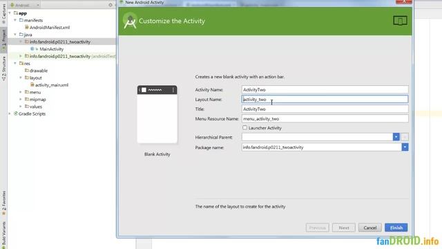 Урок 21. Добавление Activity - cоздание многоэкранных приложений | Android Studio смотреть онлайн