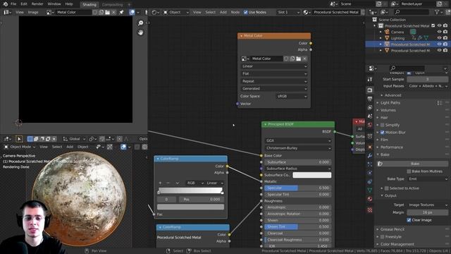 How to Bake Metallic Maps in Blender (Tutorial) смотреть онлайн