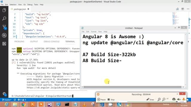 Angular 8 Get Started смотреть онлайн