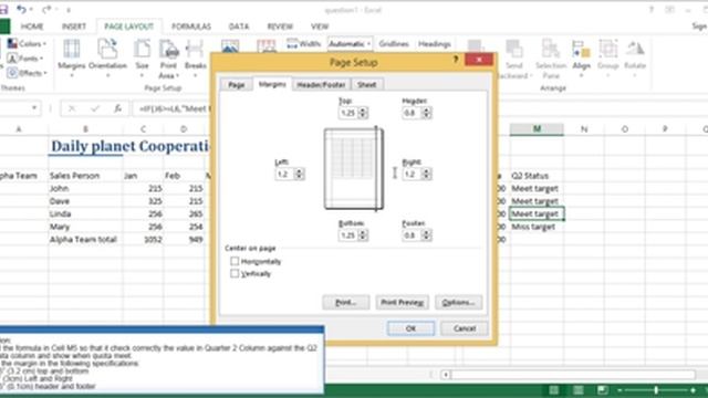 Microsoft Office Specialist Excel 2013 Q and A 01 смотреть онлайн