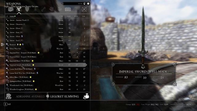 Skyrim Requiem US - Legoret Elmwing - 018 смотреть онлайн