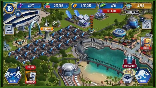 VELOCIRAPTOR - Part 13 - Jurassic World: The Game (Mobile) смотреть онлайн