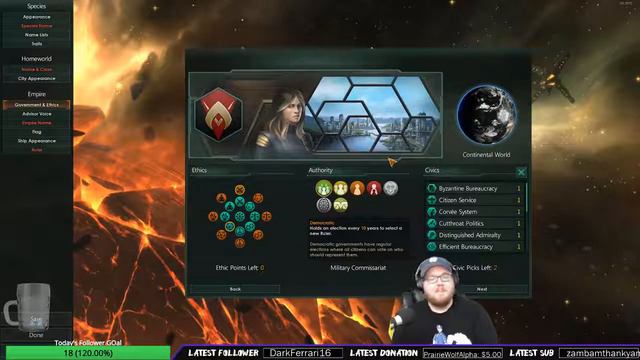 Stellaris 2.2 Le Guin Race Creation смотреть онлайн