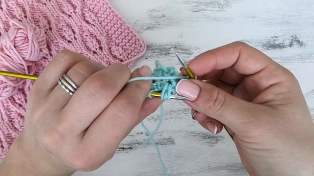 Ажурный весенний узор спицами для вязания джемпера, свитера, кардигана, шапки смотреть онлайн