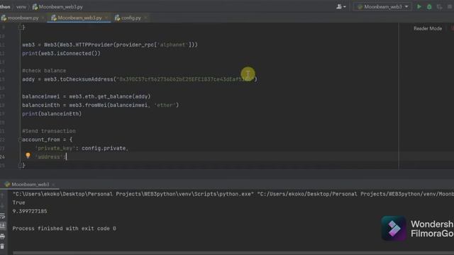 Send transactions and interact on the Moonriver Network using Web3.py смотреть онлайн
