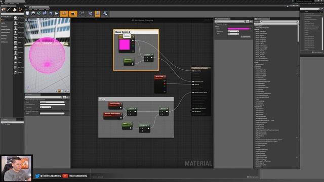 UE4 - Wireframe Shader & Vertex Masking смотреть онлайн