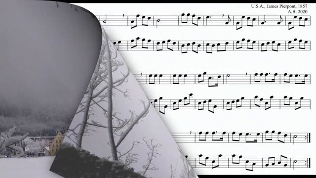 Jingle Bells, 1857, set for 2 recorders смотреть онлайн