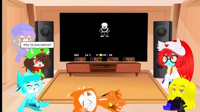 UNDERSWAP REACT TO HACKER ENDING VHS!SANS FIGHT PHASE 2 смотреть онлайн