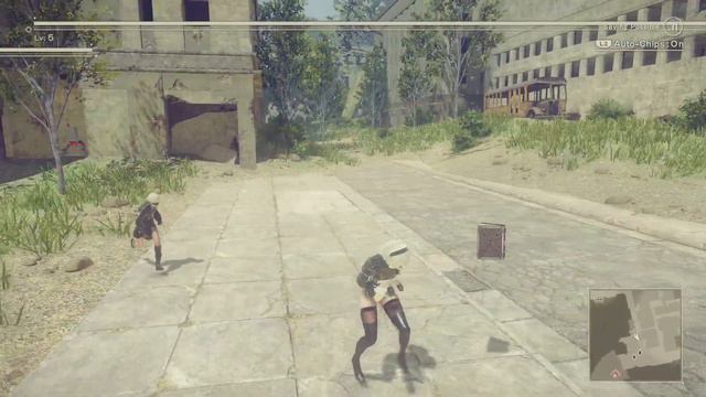 NieR:Automata How to destroy 2b's Dress смотреть онлайн