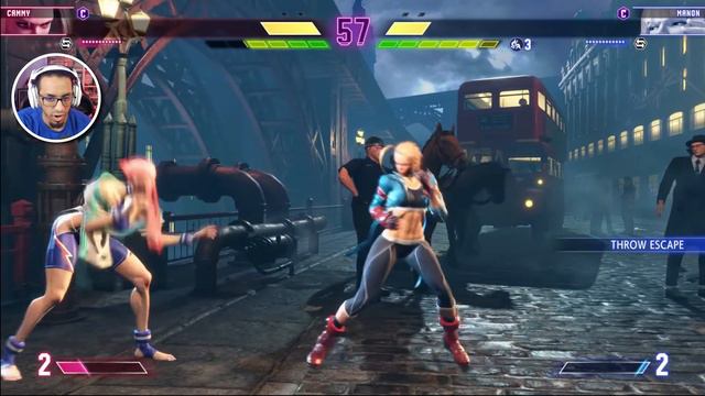 Cammy vs Manon Gameplay! | Street Fighter 6 Developer Match Reaction смотреть онлайн