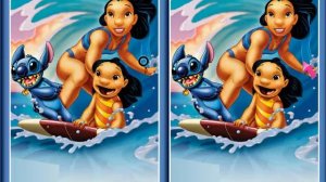 Lilo & Stitch  Лило и Стич Найди Отличия