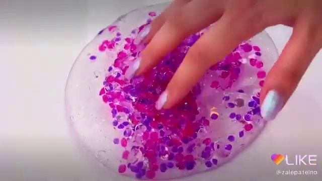 Какая красота 😊 Слайм это чудо 😃 Я просто обожаю слаймы 😚 смотреть онлайн