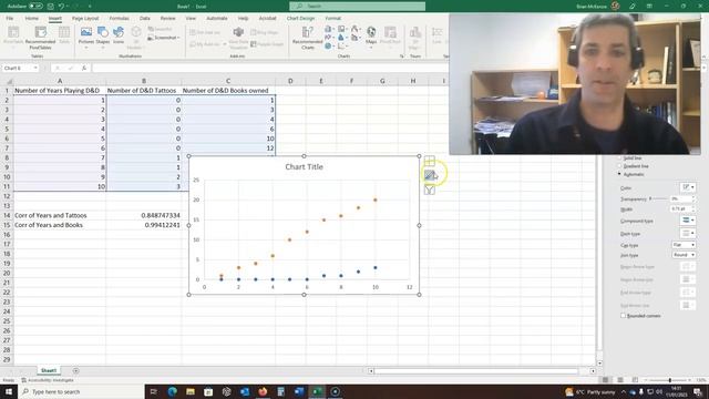 Making an Excel chart with multiple scatter plots and trend lines смотреть онлайн