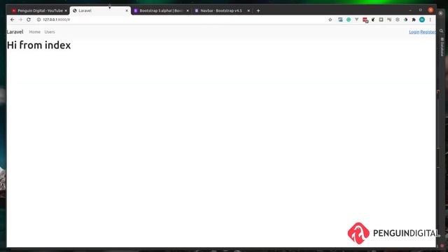 Building the dashboard UI using Bootstrap 5 - EP2 - Laravel 8 User Login and Management System смотреть онлайн