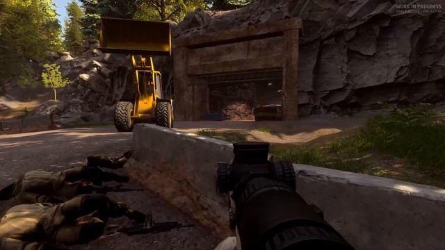 GROUND BRANCH - M110 SASS DMR Gameplay (BRUTAL REALISM/4K ) смотреть онлайн