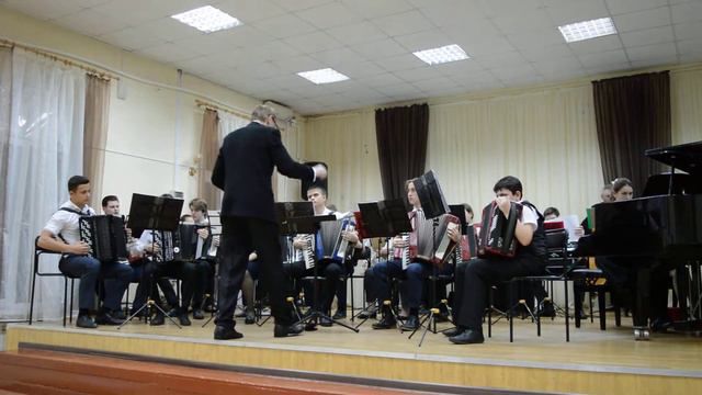 Оркестр баян.-акк. "Гармонь и Я"ДМШ1 г.Кропоткин,Э.-Л. Веббер, муз. из мюз. «Звездный экспресс» смотреть онлайн