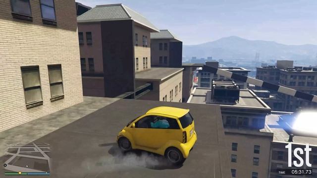 GTA 5 CHOP COMPLETED LASER GRID PARKOUR CHALLENGE смотреть онлайн