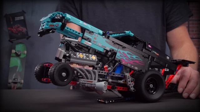 LEGO® Technic 42050 Dragster смотреть онлайн