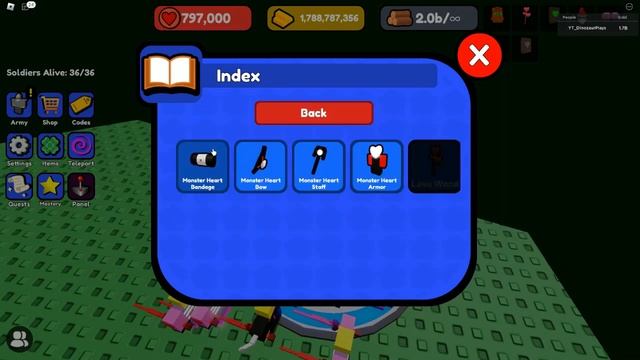 I KILLED The Moster Heart 500 TIMES in Roblox Control Army смотреть онлайн