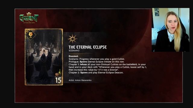 THE ETERNAL ECLIPSE REVEAL | Gwent смотреть онлайн