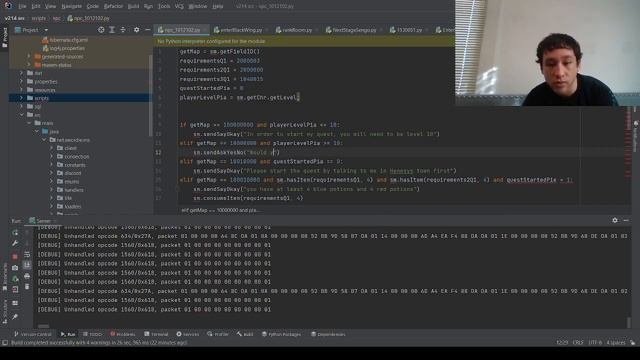 adding more conditions to quest npc and extending quest via python scripting смотреть онлайн