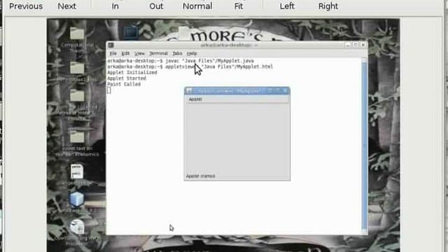 Java Applet Tutorial #4 Life Cycle Program-I смотреть онлайн