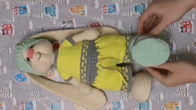 Зайка в стиле Тильда. смотреть онлайн