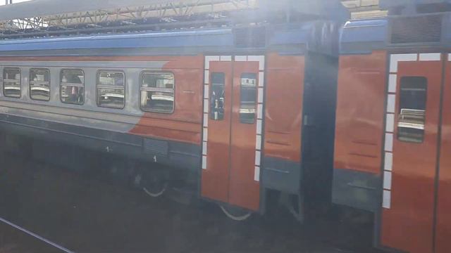 ЭД4М 0390 РЭКС отправляется со станции Лосиноостровская смотреть онлайн