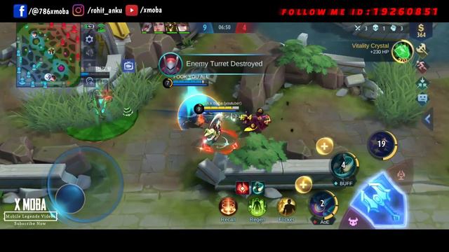 Chang'e is Insane Op Meta | Chang'e Best Gameplay and Guilde By X Moba : Mobile Legends смотреть онлайн
