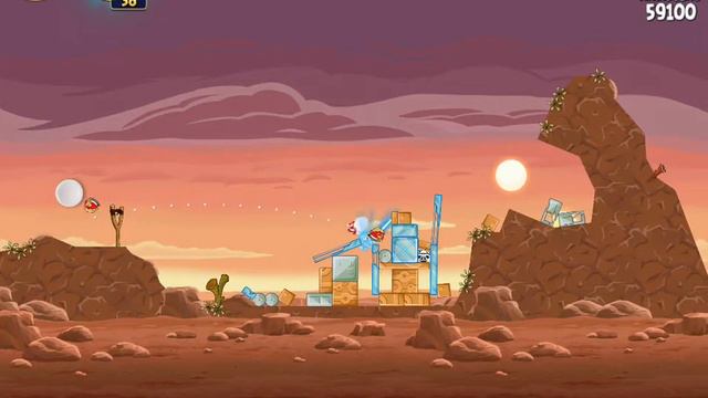 Прохождение Angry Birds Star Wars на 3 Звезды: Tatooine Уровень 1-10 смотреть онлайн