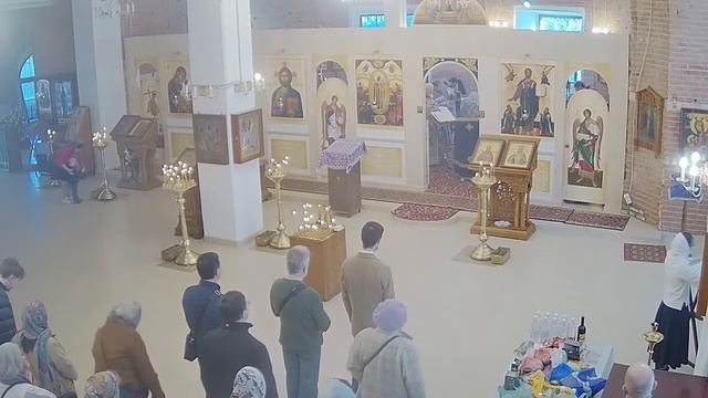 2021 04 10 Малое освящение престола во имя иконы Божией Матери 'Скоропослушница' смотреть онлайн